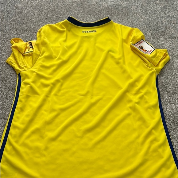 Adidas Yellow Soccer Jersey - Picture 7 of 7
